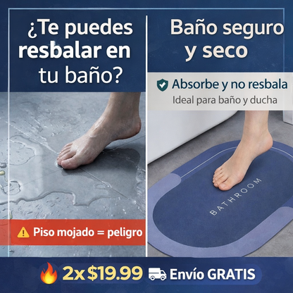 Alfombra Antideslizante PRO – Baño Seguro