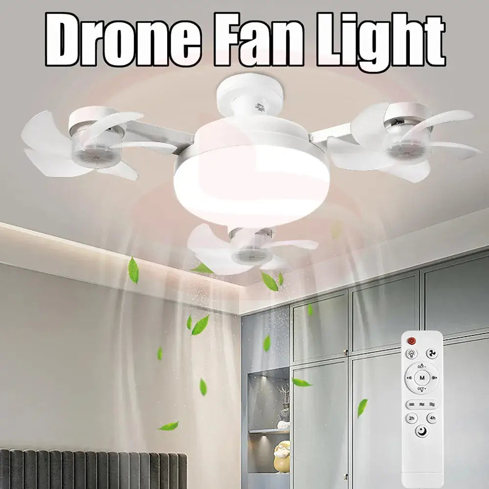 LumiFan Pro™ | Ventilador con Luz y Control Remoto