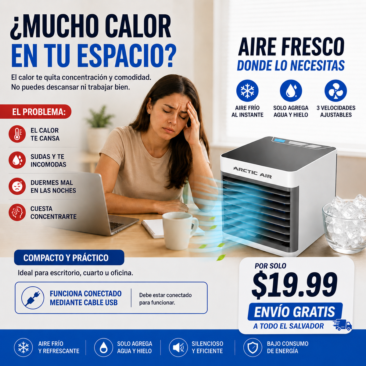 Mini Arctic Air PRO – Frescura Personal